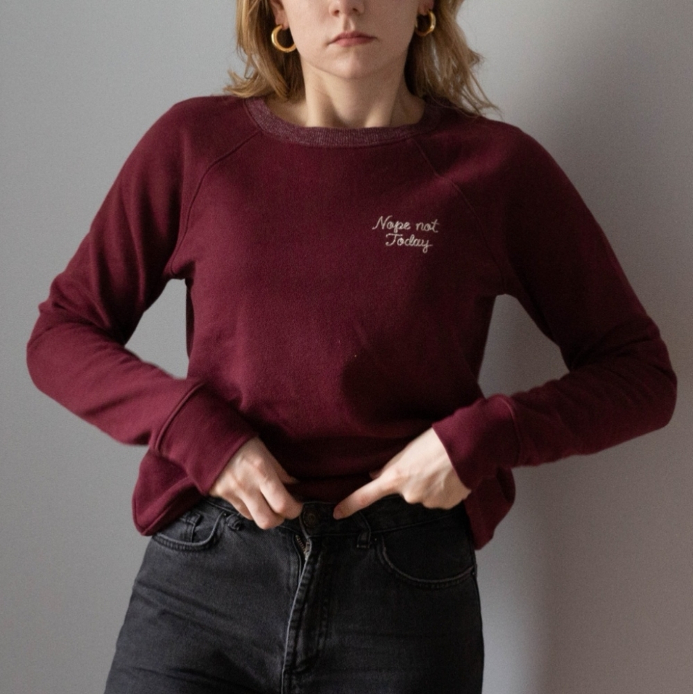 Abercrombie and Fitch: Nope not Today sweater